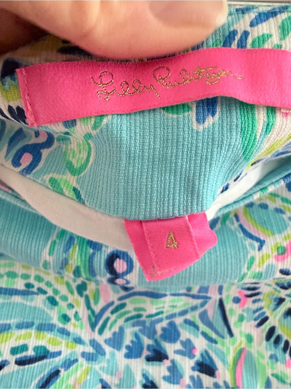 Lilly Pulitzer Patty skort in Bermuda Blue Turtle 4 - Picture 2 of 3